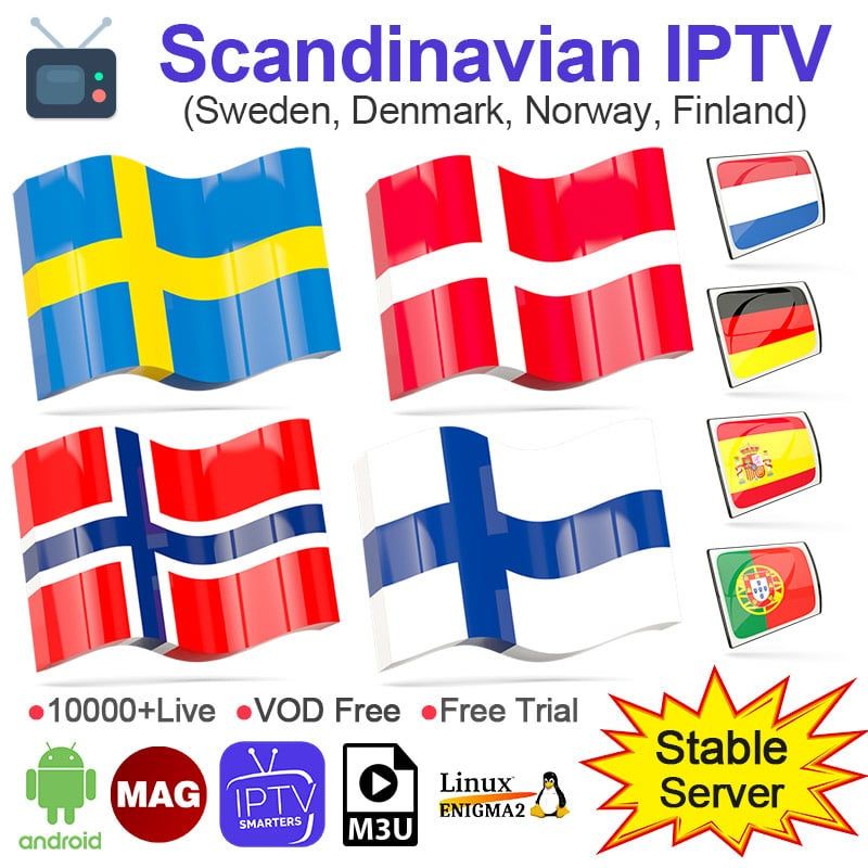 4k IPTV Sweden Norway Denmark HD 1 Year IPTV Subscription IPTV Arabic Belgium Dutch Portugal Spain Germany For Android M3u IP TV ⋆ bay4bay.com
